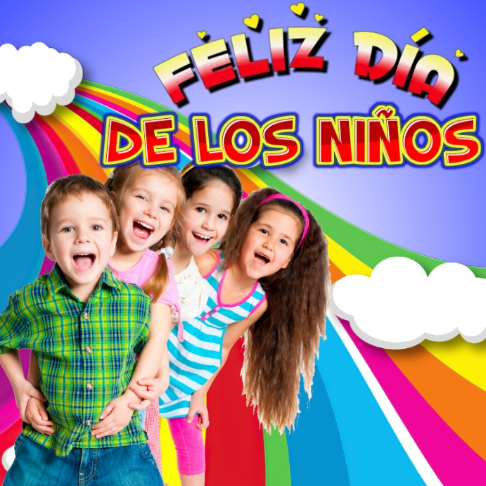 Post dia del niño Wpis na Instagrama template