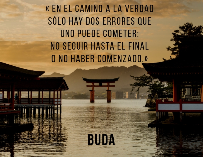 Modele Un Article Inspirant Avec Une Citation De Bouddha Postermywall