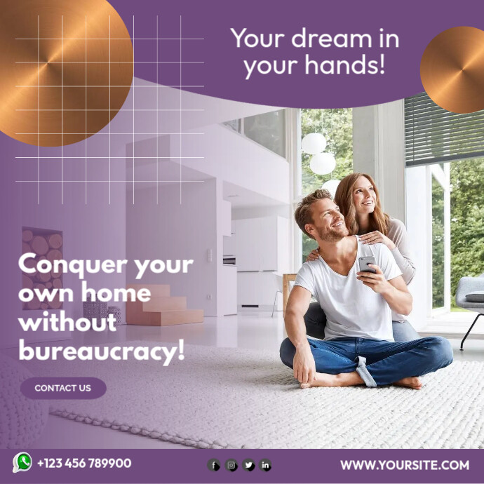 Copy of Post instagram real estate | PosterMyWall