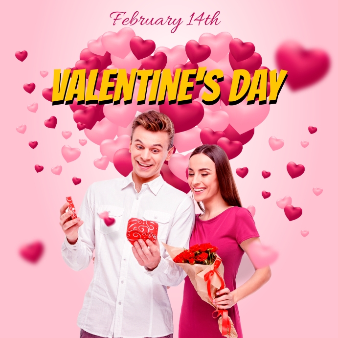 POST VALENTINE´S DAY CELEBRATION Template PosterMyWall