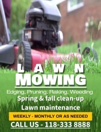 POSTER (1) Рекламная листовка (US Letter) template