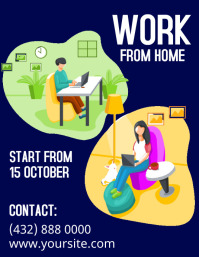 POSTER Flyer (US Letter) template