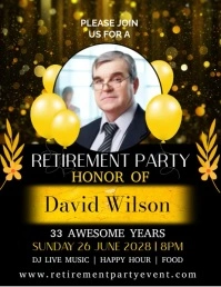 poster Flyer (format US Letter) template