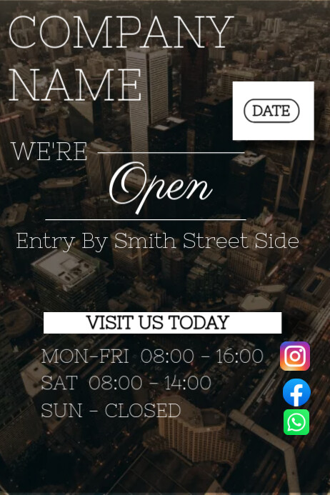 POSTER Template | PosterMyWall