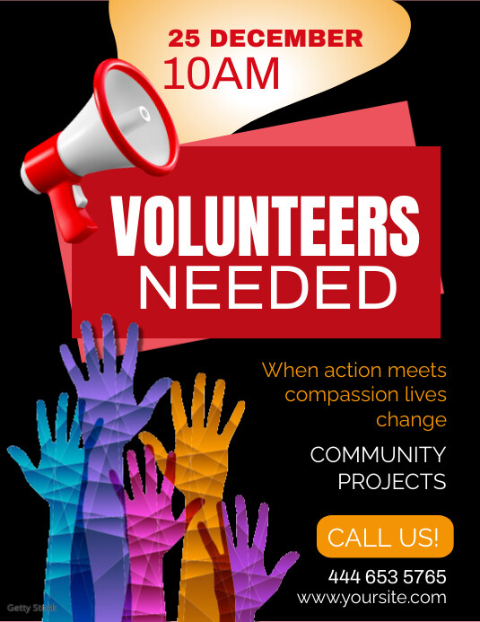 poster Flyer (US Letter) template