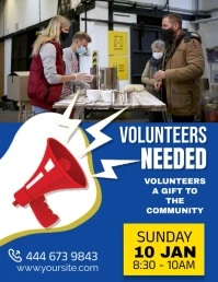 poster Volante (Carta US) template