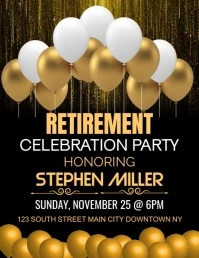 poster Flyer (format US Letter) template