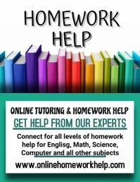 POSTER Flyer (US Letter) template