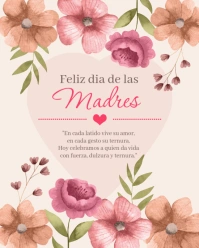 Poster Para El Dia De Las Madres Instagram template