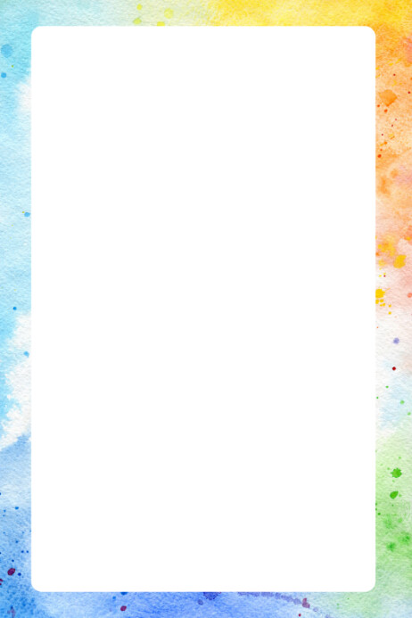 Poster Picture Frame with Color Border Template | PosterMyWall