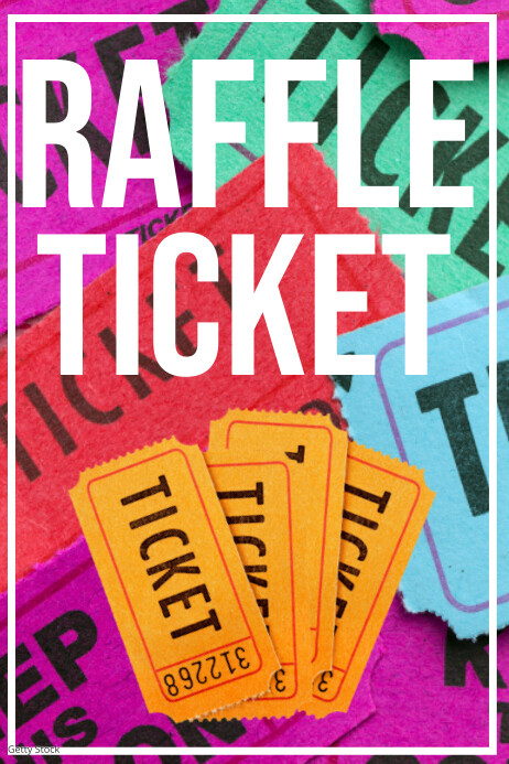 Poster raffle ticket Template | PosterMyWall
