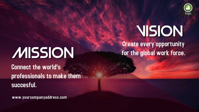 Copy of poster vision and mission | PosterMyWall