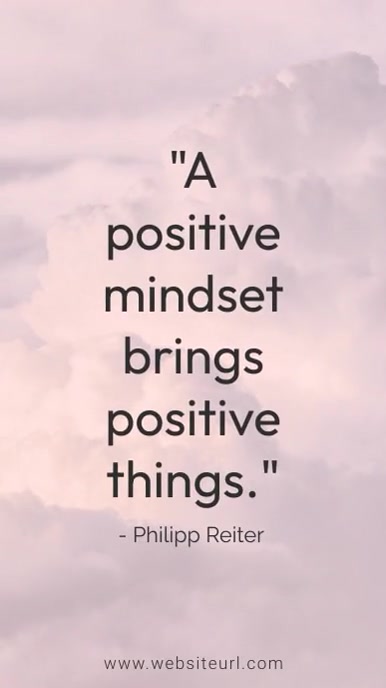 Postive Capa Postive Quotes Templat | PosterMyWall