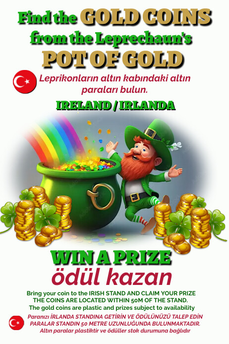 Pot Competition Pot of Gold Competition Template | PosterMyWall