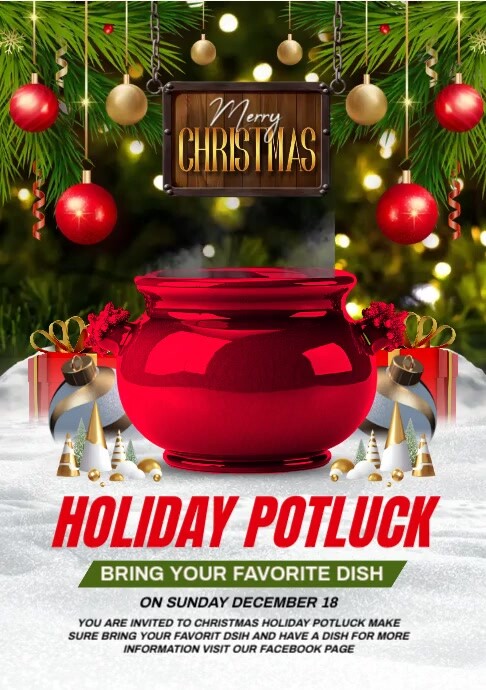 Potluck Template | PosterMyWall