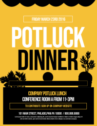 Potluck Template | PosterMyWall