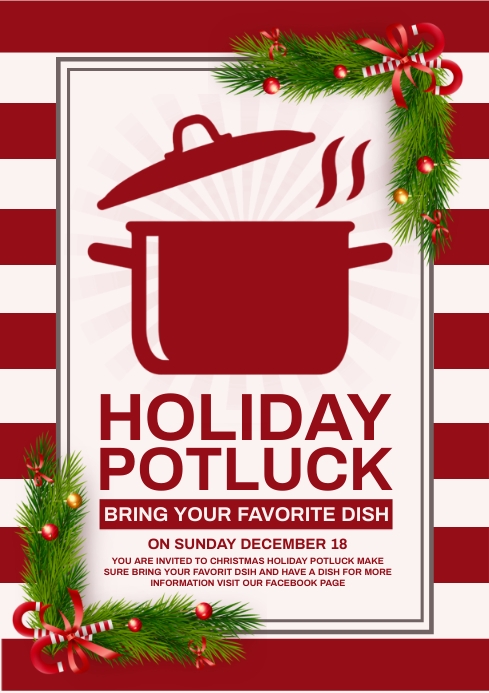 Potluck Template | PosterMyWall