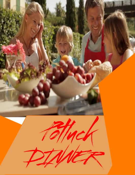 Potluck Dinner Party Template | PosterMyWall