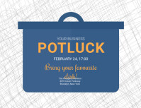 Potluck invitation template Flyer (US Letter)