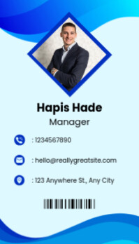Potrait ID Business Card template