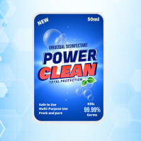 Power Clean Logo Template | PosterMyWall