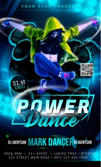 Power Dance Flyer Legal US template