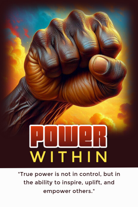 POWER Template | PosterMyWall