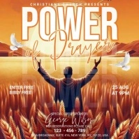 Power Of Prayer Square (1:1) template