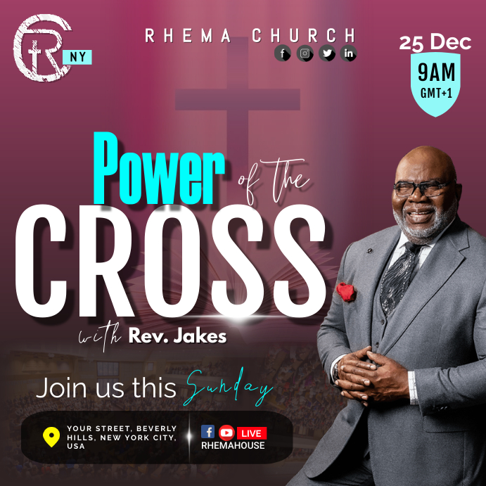 Power of the Cross (2) Template | PosterMyWall
