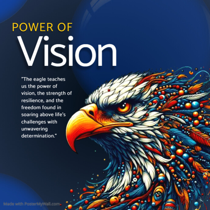 Block Power Vision Copy of Power of vision | PosterMyWall