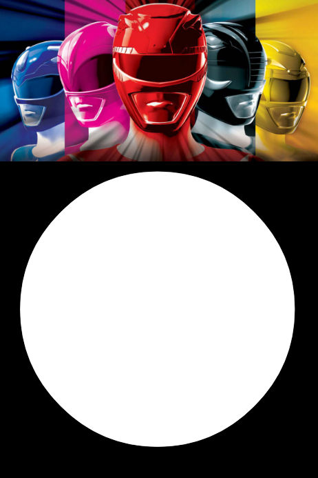 Copy of Power Rangers Prop Frame | PosterMyWall