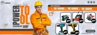 Power Tools Catalog Cover na Larawan ng Facebook template