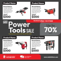 Power Tools Sale Wpis na Instagrama template