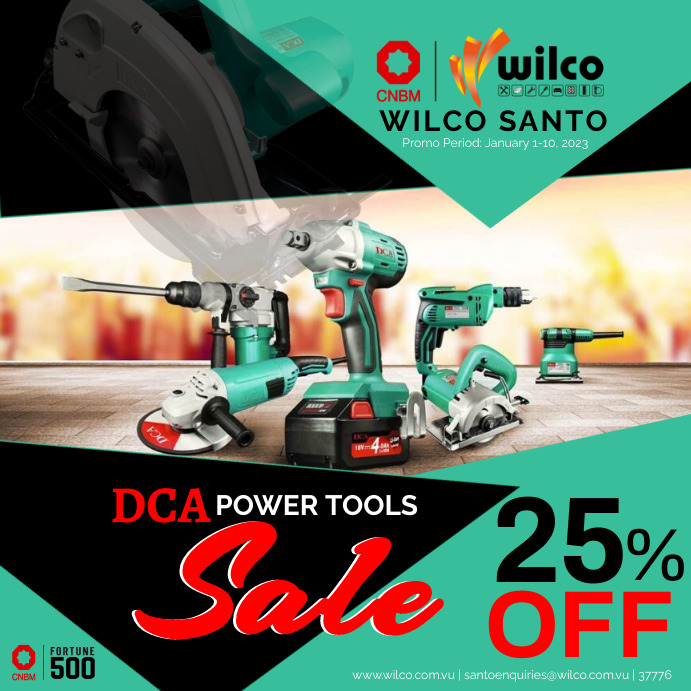 Power Tools Sale Template | PosterMyWall