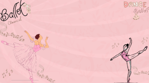 Powerpoint Ballet Dance Background Презентация (16 : 9) template
