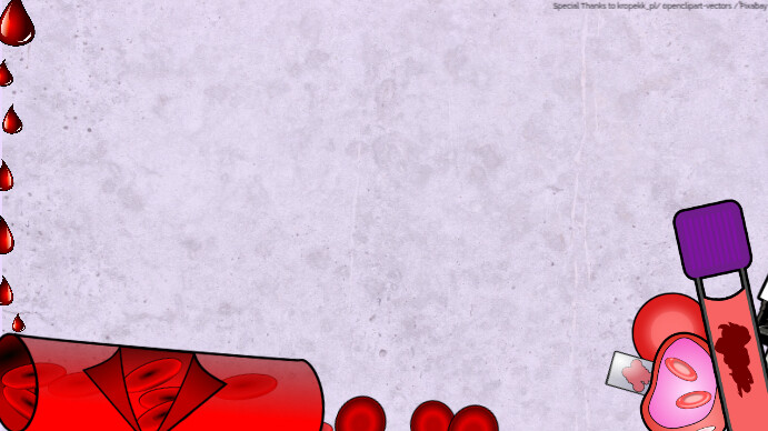 Powerpoint blood analyses background templaat | PosterMyWall