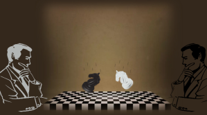 Powerpoint Chess Background Presentación (16:9) template