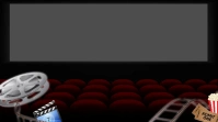 Powerpoint Cinema Movie Background Presentation (16:9) template