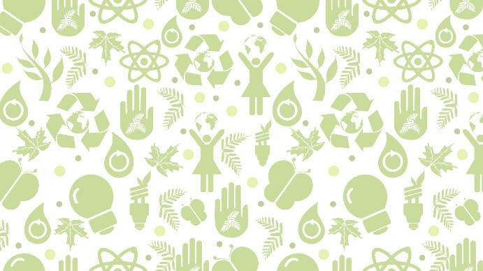 Simple Eco Background Powerpoint Eco Friendly Background Template | PosterMyWall