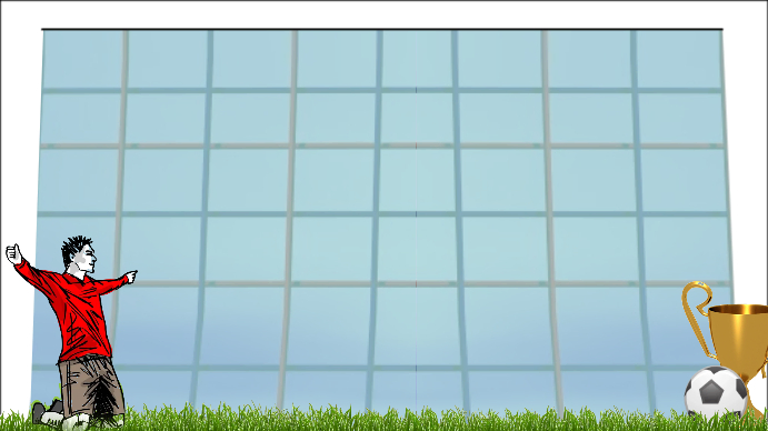 Powerpoint football / soccer background Modelo | PosterMyWall
