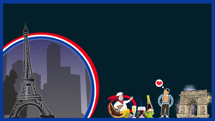 Powerpoint France Background Template | PosterMyWall
