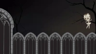 Powerpoint Gothic Haunted Background Presentation (16:9) template
