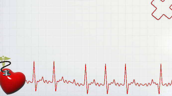 Powerpoint Heart Health Background Template | PosterMyWall