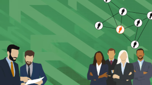 Powerpoint Human Resources Background Prezentacja (16:9) template