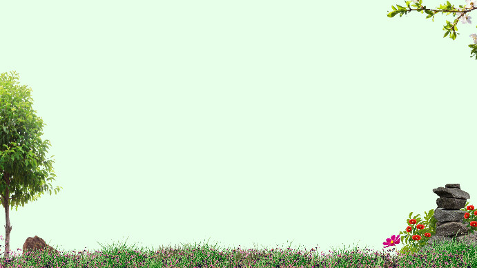 Backgroundpowerpoint Potrait Field Powerpoint Nature Zen Background Template | PosterMyWall