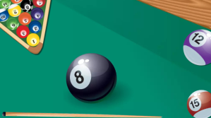 Powerpoint Pool Game Snooker Background Presentación (16:9) template
