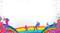 Powerpoint Pride Spring Festival Background Presentation (16:9) template