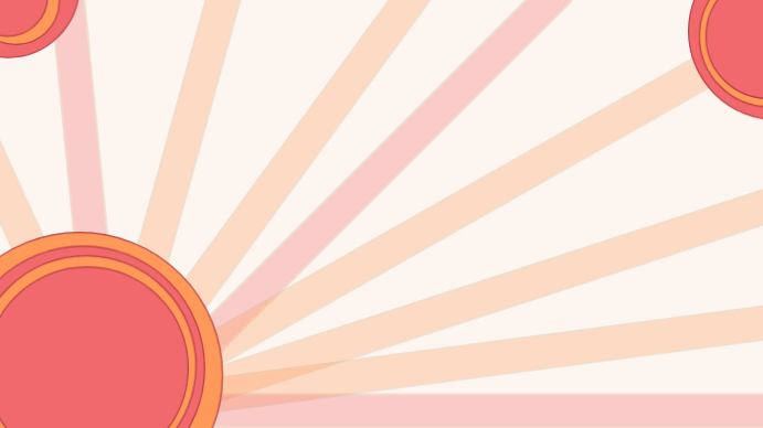 Powerpoint red sun beams abstract background Templat | PosterMyWall