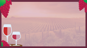 Powerpoint Red Wine Grape Background Præsentation (16:9) template