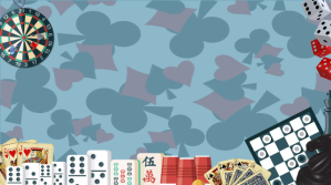 Powerpoint Retro Board Games Background Presentation (16:9) template